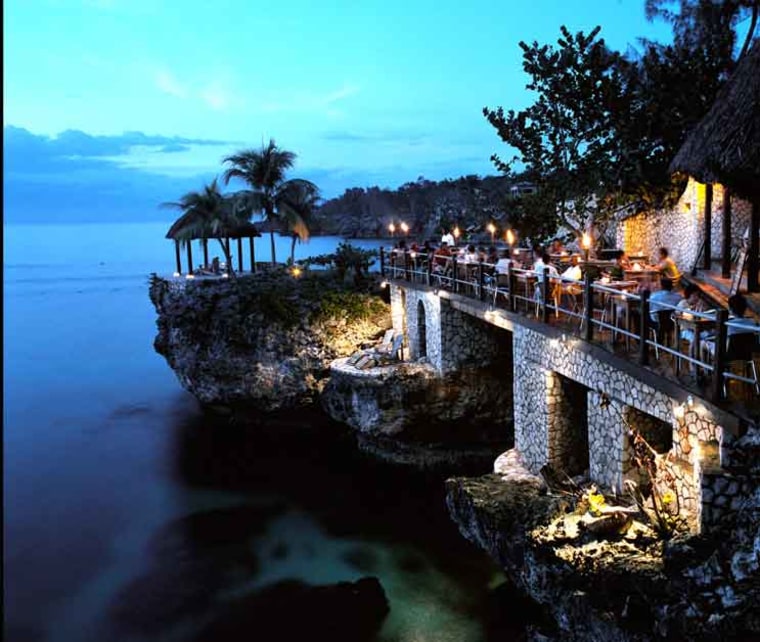 Stay in luxurious thatched-roof stone villas at the the Rockhouse Hotel in Negril, Jamaica. It's a bargain because your dollars do double duty; helping build and repair local schools and expand libraries. 